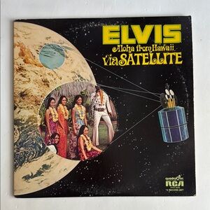Elvis Aloha from Hawaii via Satellite Vinyl